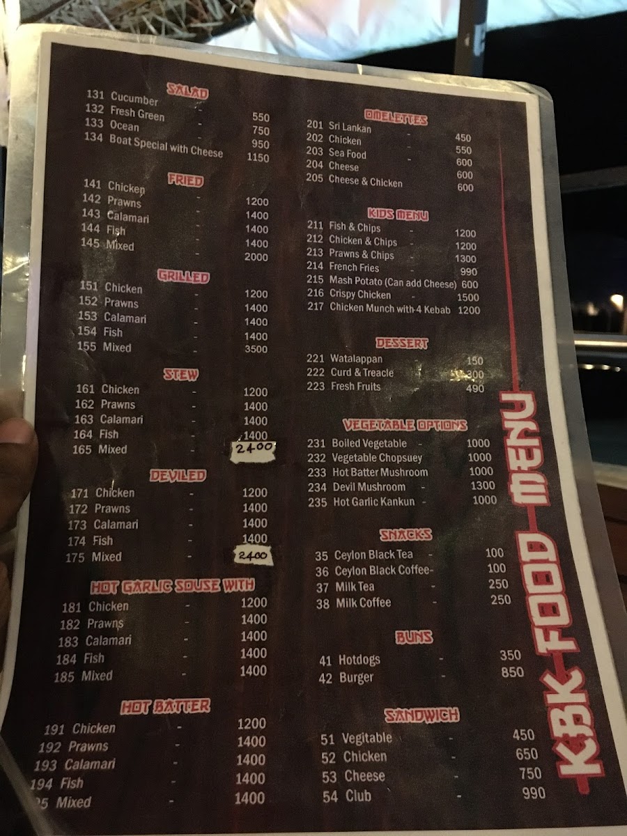 Menu Kauma's Boat Kitchen-4