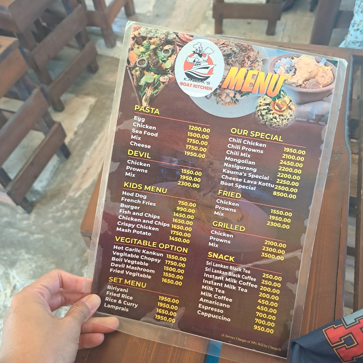 Menu Kauma's Boat Kitchen-5