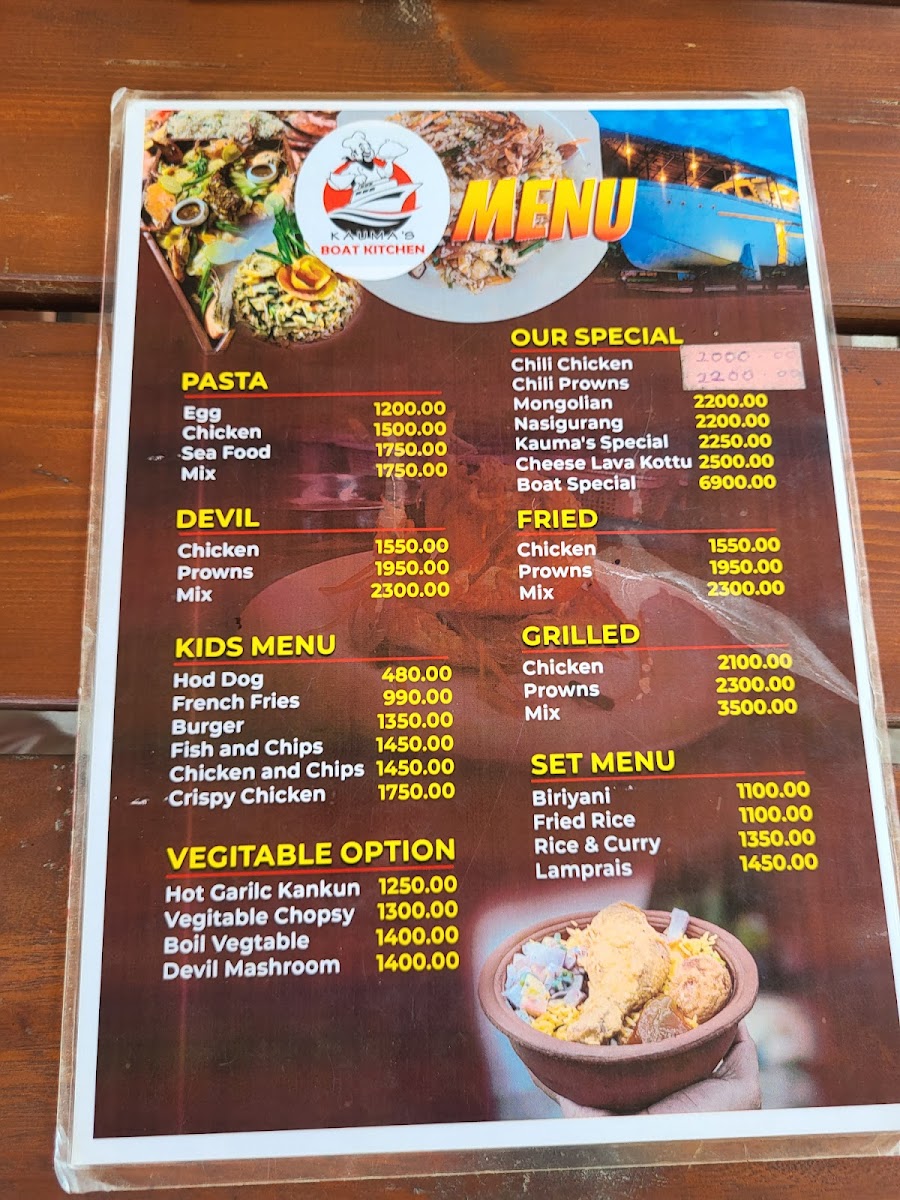 Menu Kauma's Boat Kitchen-8